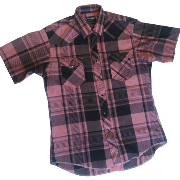 Wrangler Other - Cowboy Cut - Regular Fit Wrangler Snap Up - Plaid